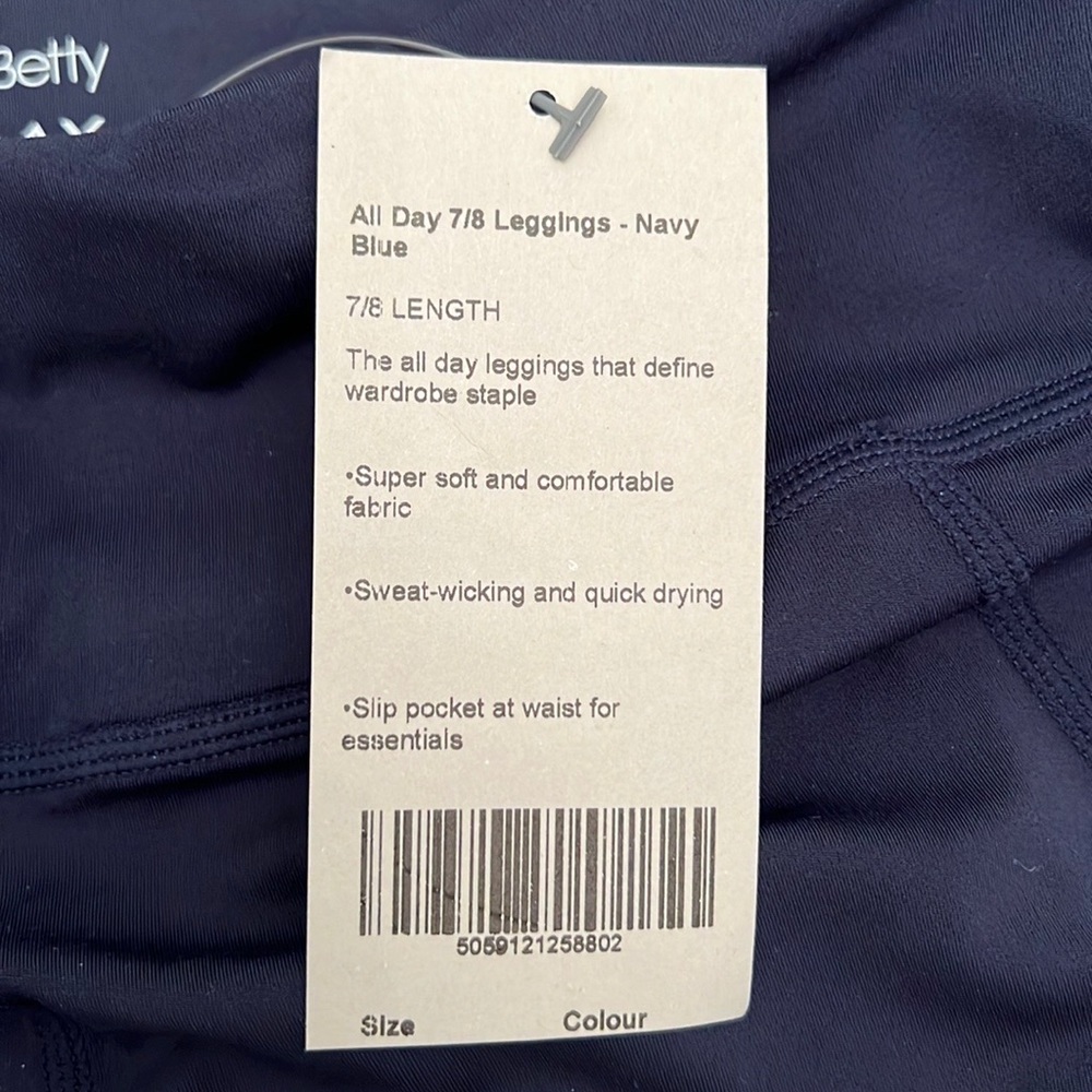 Lot of 2 xs All Day leggings by Sweaty Betty. NWT and NWOT.